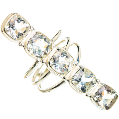 White Quartz Rings handcrafted by Ana Silver Co - RING91793