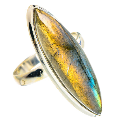 Labradorite Rings handcrafted by Ana Silver Co - RING91794