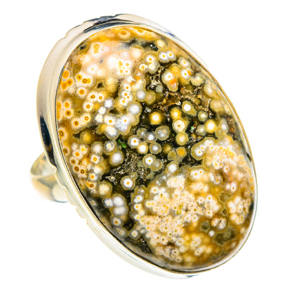 Ocean Jasper Rings handcrafted by Ana Silver Co - RING91797 - Photo 2