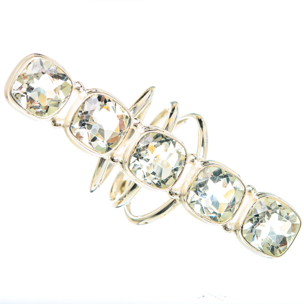 White Quartz Rings handcrafted by Ana Silver Co - RING91798