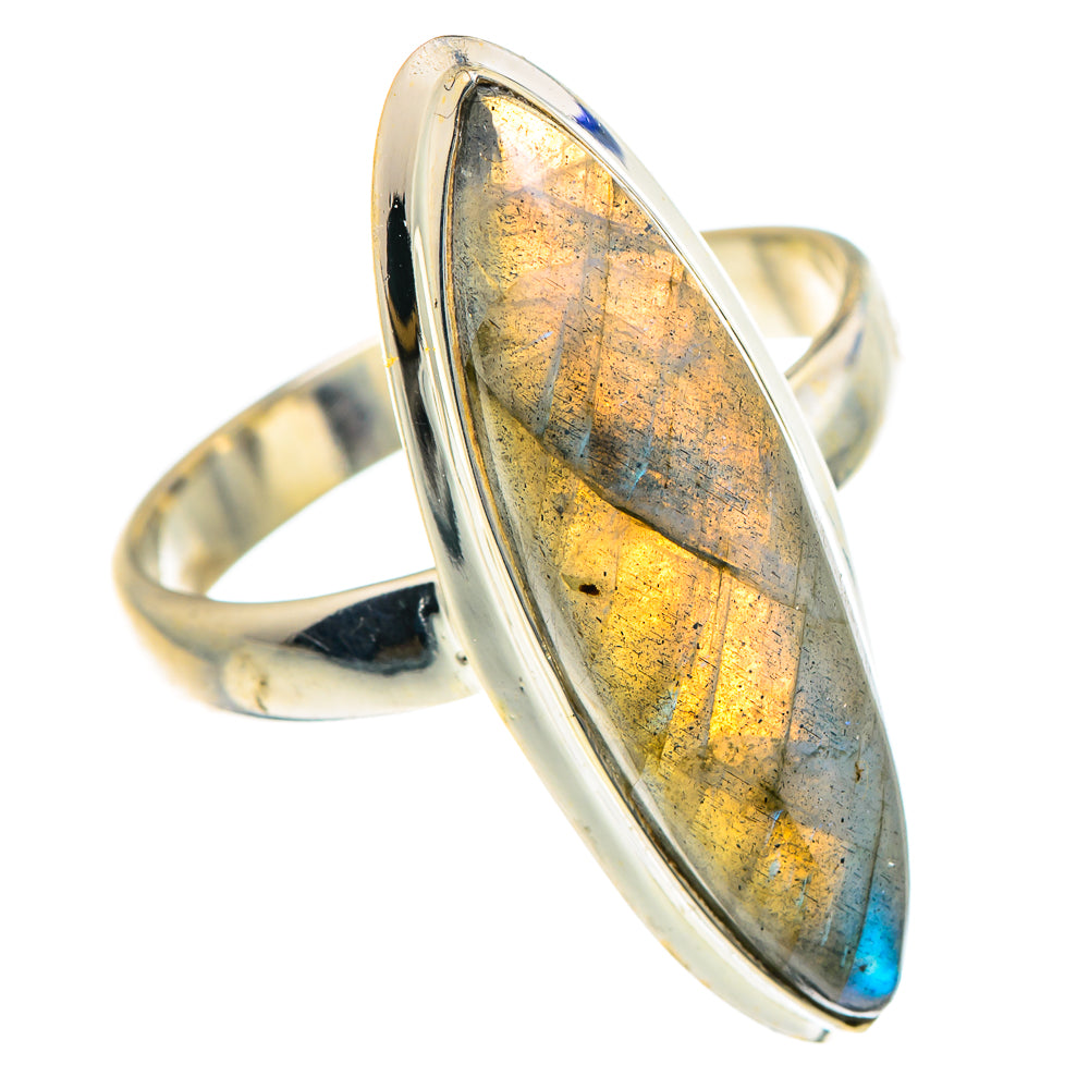 Labradorite Rings handcrafted by Ana Silver Co - RING91800
