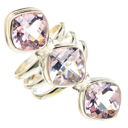 Kunzite Rings handcrafted by Ana Silver Co - RING91802
