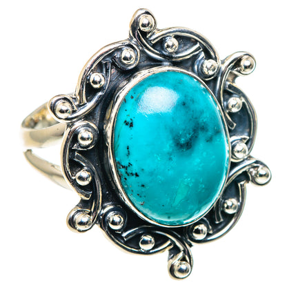 Chrysocolla Rings handcrafted by Ana Silver Co - RING91813