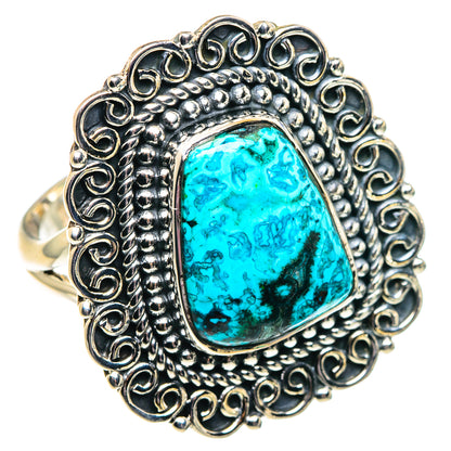 Shattuckite Rings handcrafted by Ana Silver Co - RING91836 - Photo 2