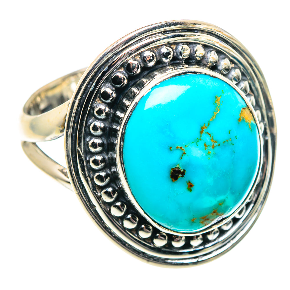Chrysocolla Rings handcrafted by Ana Silver Co - RING91841