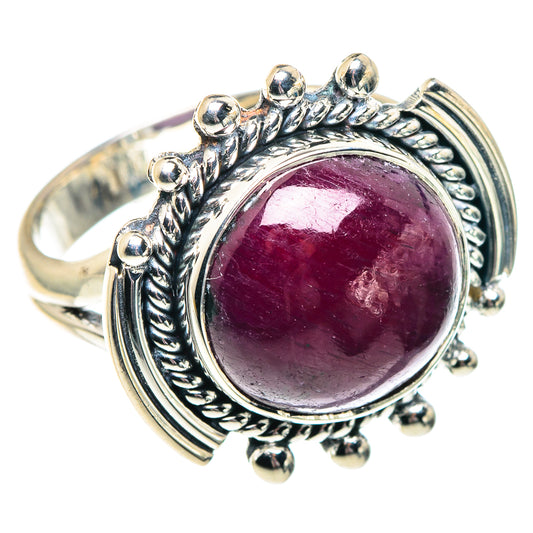 Star Ruby Rings handcrafted by Ana Silver Co - RING91851