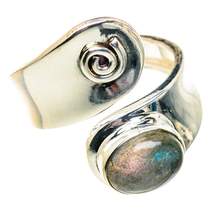 Labradorite Rings handcrafted by Ana Silver Co - RING91863