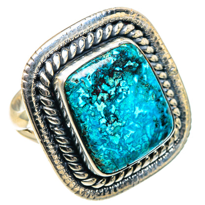 Chrysocolla Rings handcrafted by Ana Silver Co - RING91867
