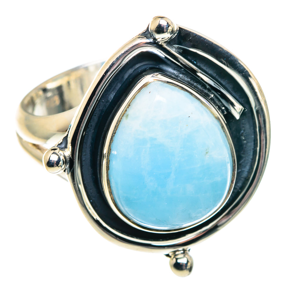 Larimar Rings handcrafted by Ana Silver Co - RING91869