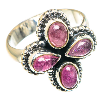 Pink Tourmaline Rings handcrafted by Ana Silver Co - RING91876