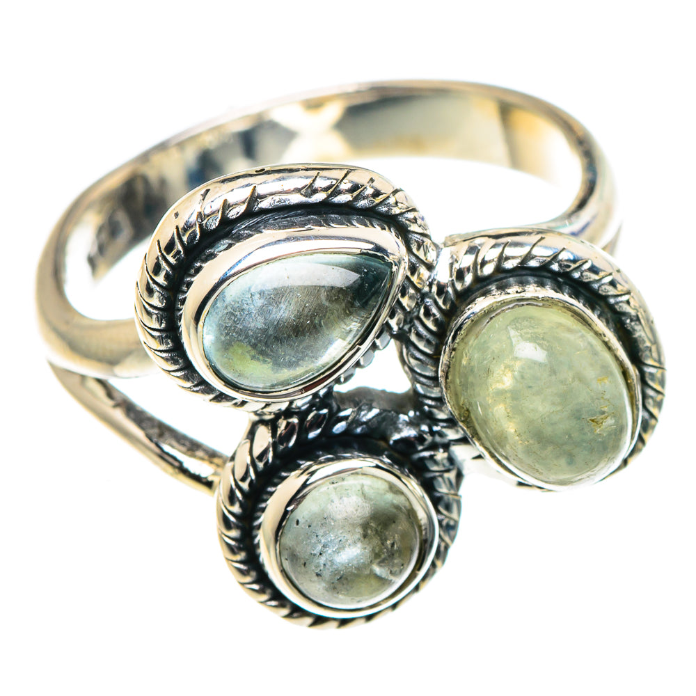 Prehnite Rings handcrafted by Ana Silver Co - RING91895