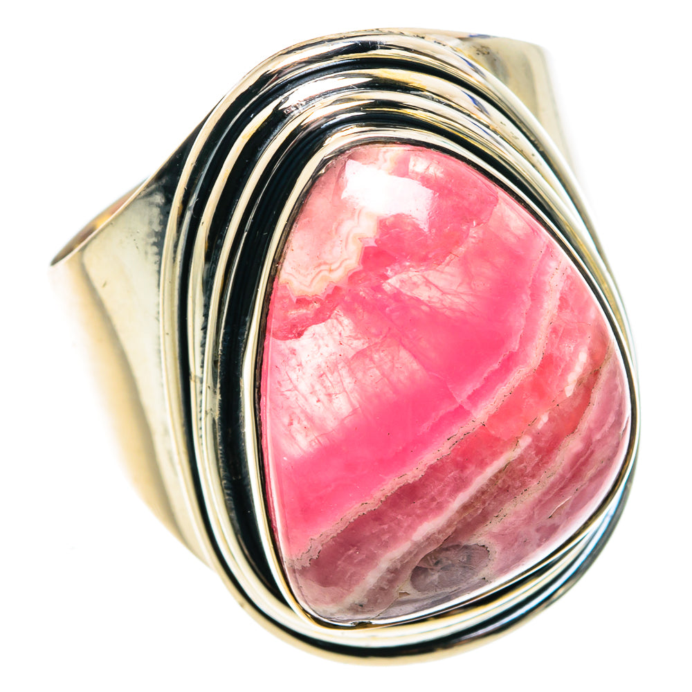 Rhodochrosite Rings handcrafted by Ana Silver Co - RING91900