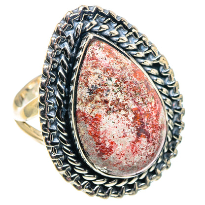 Thulite Rings handcrafted by Ana Silver Co - RING91902