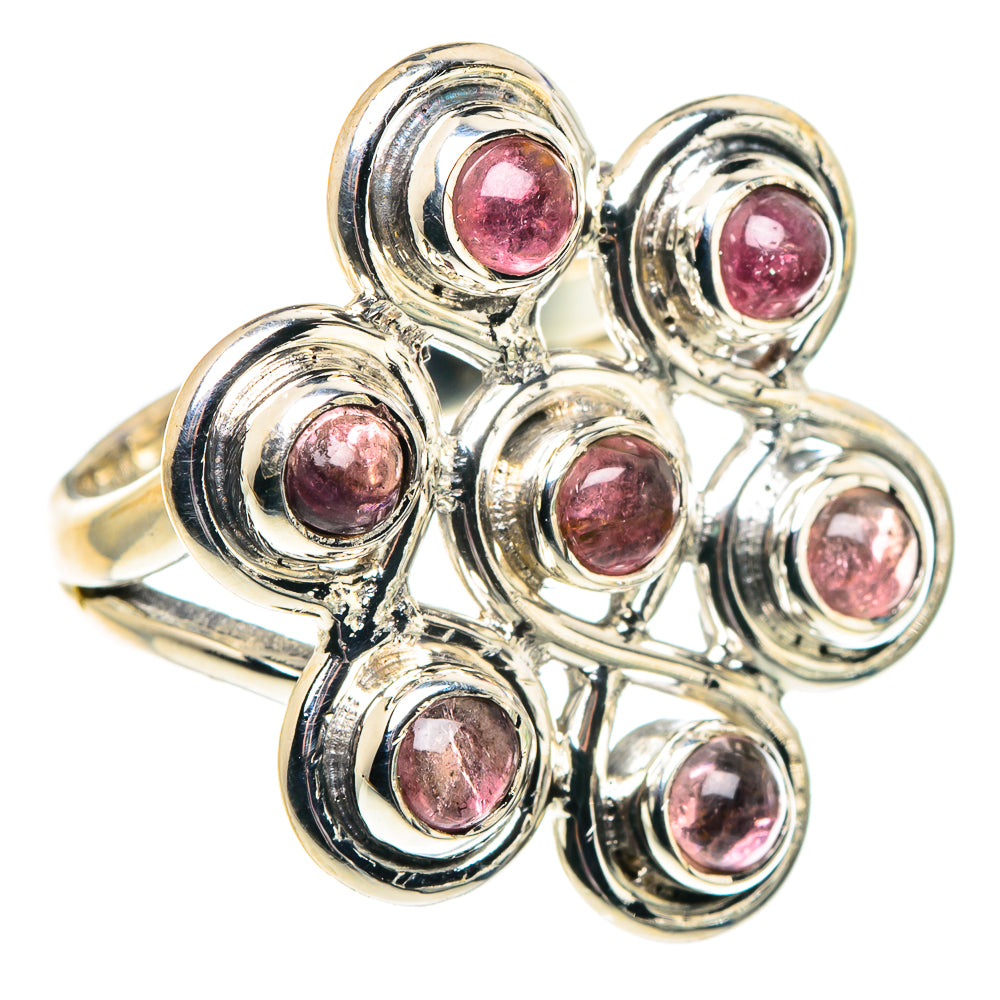 Pink Tourmaline Rings handcrafted by Ana Silver Co - RING91971
