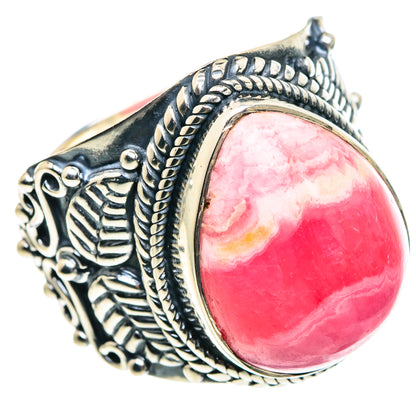 Rhodochrosite Rings handcrafted by Ana Silver Co - RING91985
