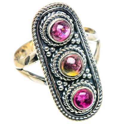 Pink Tourmaline Rings handcrafted by Ana Silver Co - RING91992
