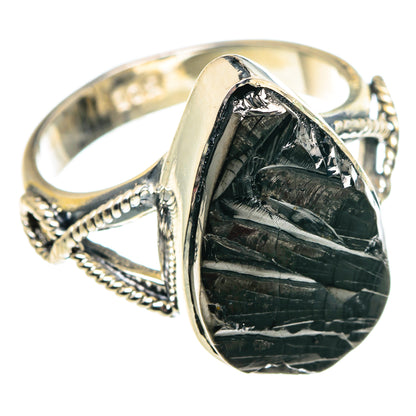 Shungite Rings handcrafted by Ana Silver Co - RING91997