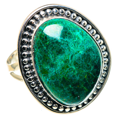 Chrysocolla Rings handcrafted by Ana Silver Co - RING92017