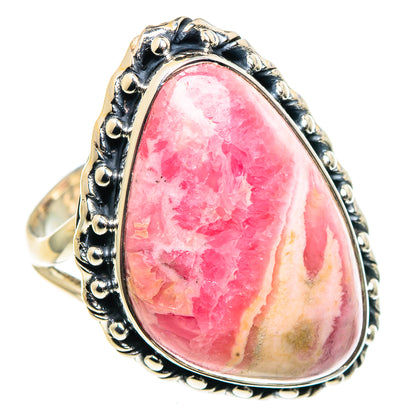 Rhodochrosite Rings handcrafted by Ana Silver Co - RING92025 - Photo 2