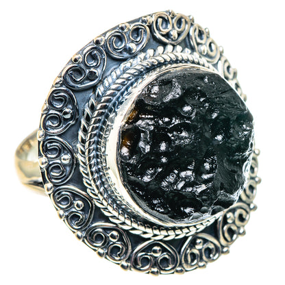Tektite Rings handcrafted by Ana Silver Co - RING92034 - Photo 2
