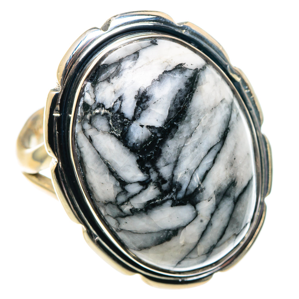 Pinolith Jasper Rings handcrafted by Ana Silver Co - RING92041