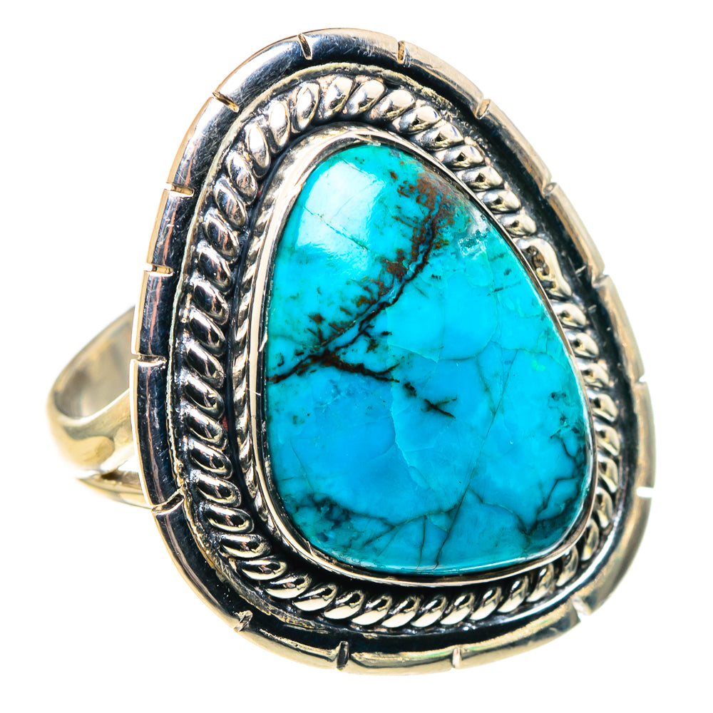 Chrysocolla Rings handcrafted by Ana Silver Co - RING92045