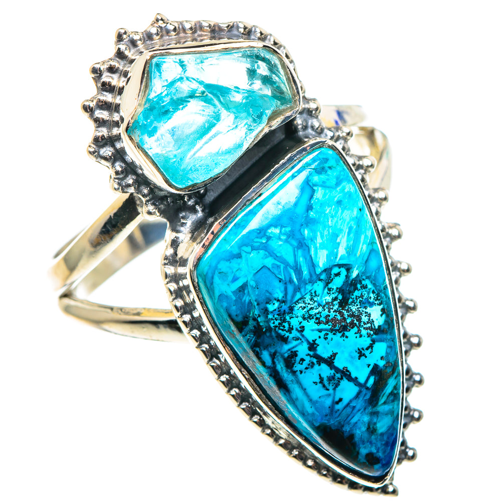 Shattuckite Rings handcrafted by Ana Silver Co - RING92053