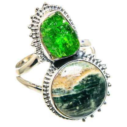 Ocean Jasper Rings handcrafted by Ana Silver Co - RING92055