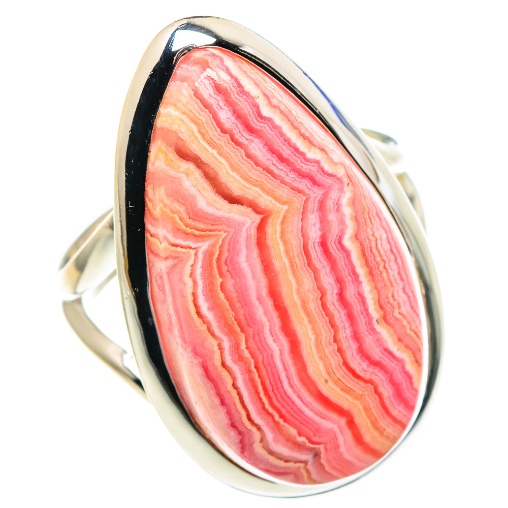 Rhodochrosite Rings handcrafted by Ana Silver Co - RING92060