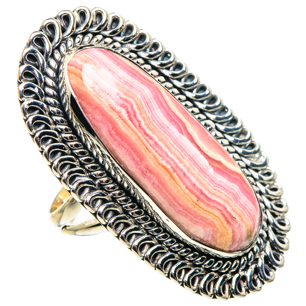 Rhodochrosite Rings handcrafted by Ana Silver Co - RING92061