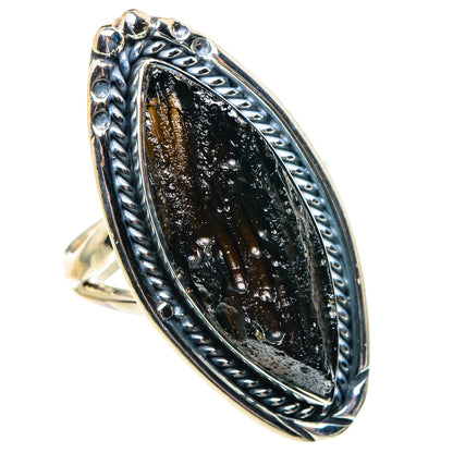 Tektite Rings handcrafted by Ana Silver Co - RING92069
