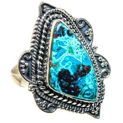 Shattuckite Rings handcrafted by Ana Silver Co - RING92075