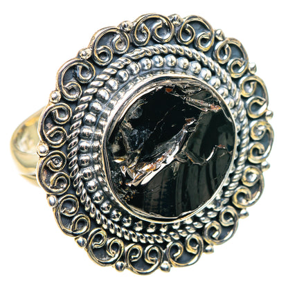 Shungite Rings handcrafted by Ana Silver Co - RING92092 - Photo 2