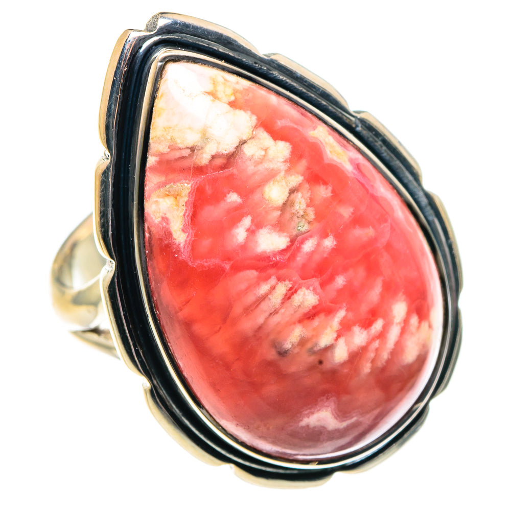 Rhodochrosite Rings handcrafted by Ana Silver Co - RING92109