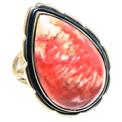 Rhodochrosite Rings handcrafted by Ana Silver Co - RING92109