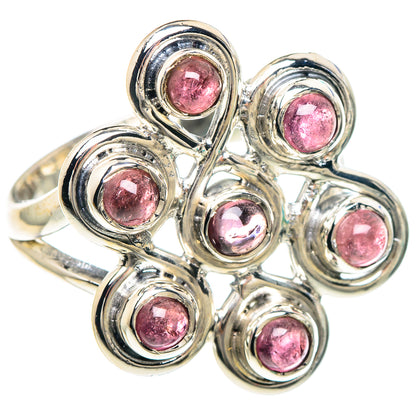 Pink Tourmaline Rings handcrafted by Ana Silver Co - RING92134