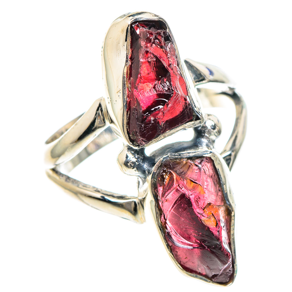 Garnet Rings handcrafted by Ana Silver Co - RING92135