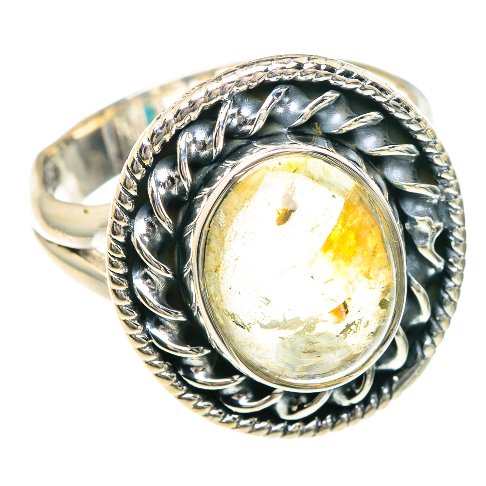 Citrine Rings handcrafted by Ana Silver Co - RING92157