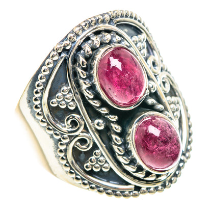 Pink Tourmaline Rings handcrafted by Ana Silver Co - RING92159