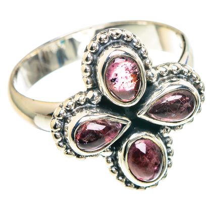 Pink Tourmaline Rings handcrafted by Ana Silver Co - RING92186