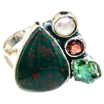 Bloodstone Rings handcrafted by Ana Silver Co - RING92198