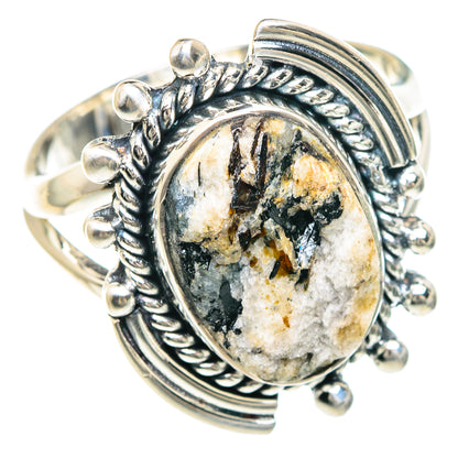 Astrophyllite Rings handcrafted by Ana Silver Co - RING92201 - Photo 2