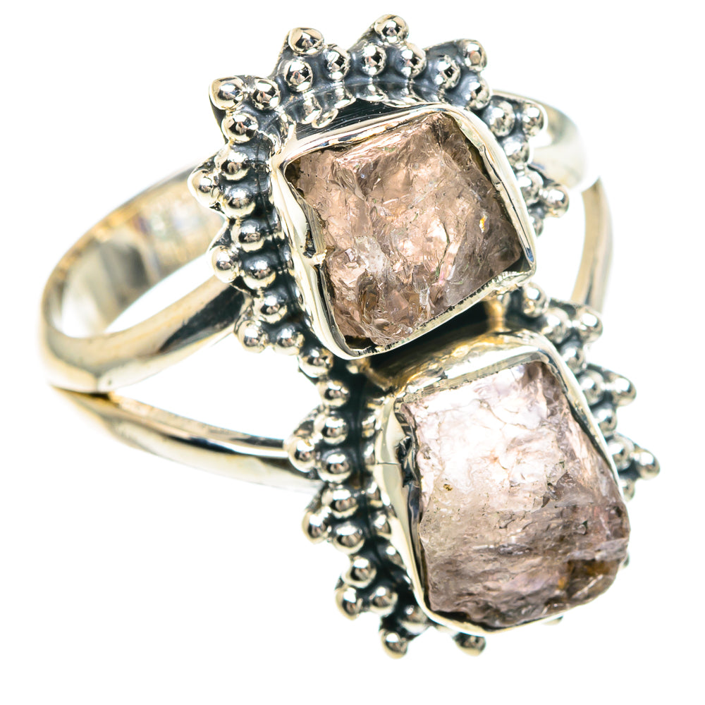 Rose Quartz Rings handcrafted by Ana Silver Co - RING92206