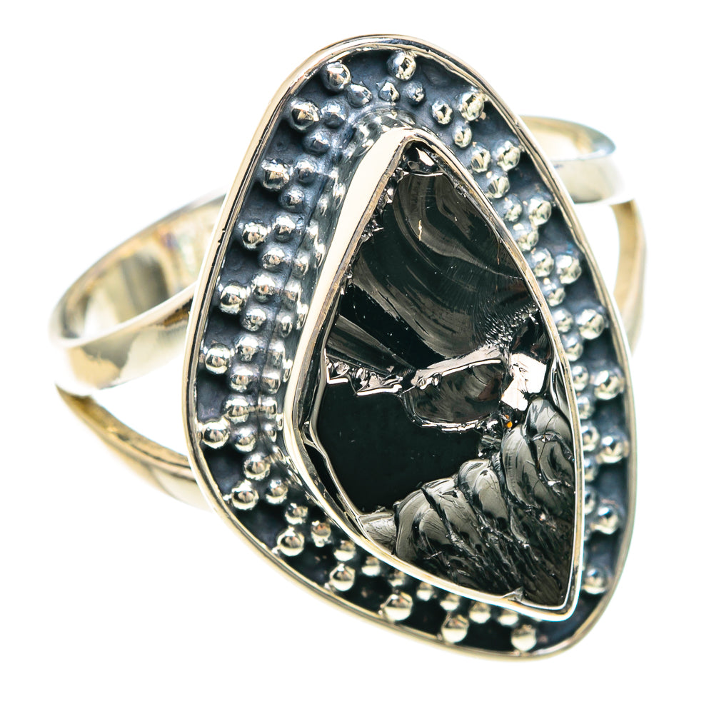 Shungite Rings handcrafted by Ana Silver Co - RING92209