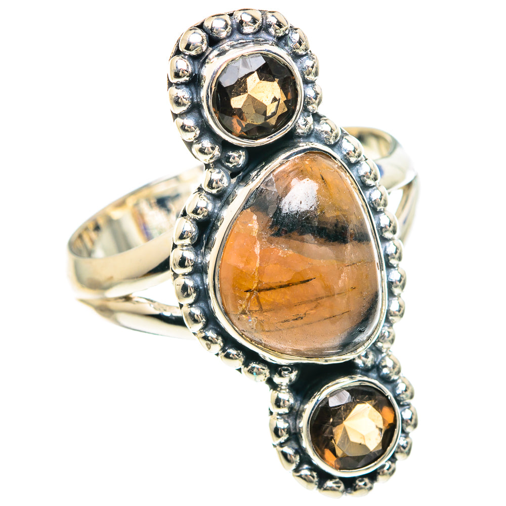 Sunstone Rings handcrafted by Ana Silver Co - RING92222