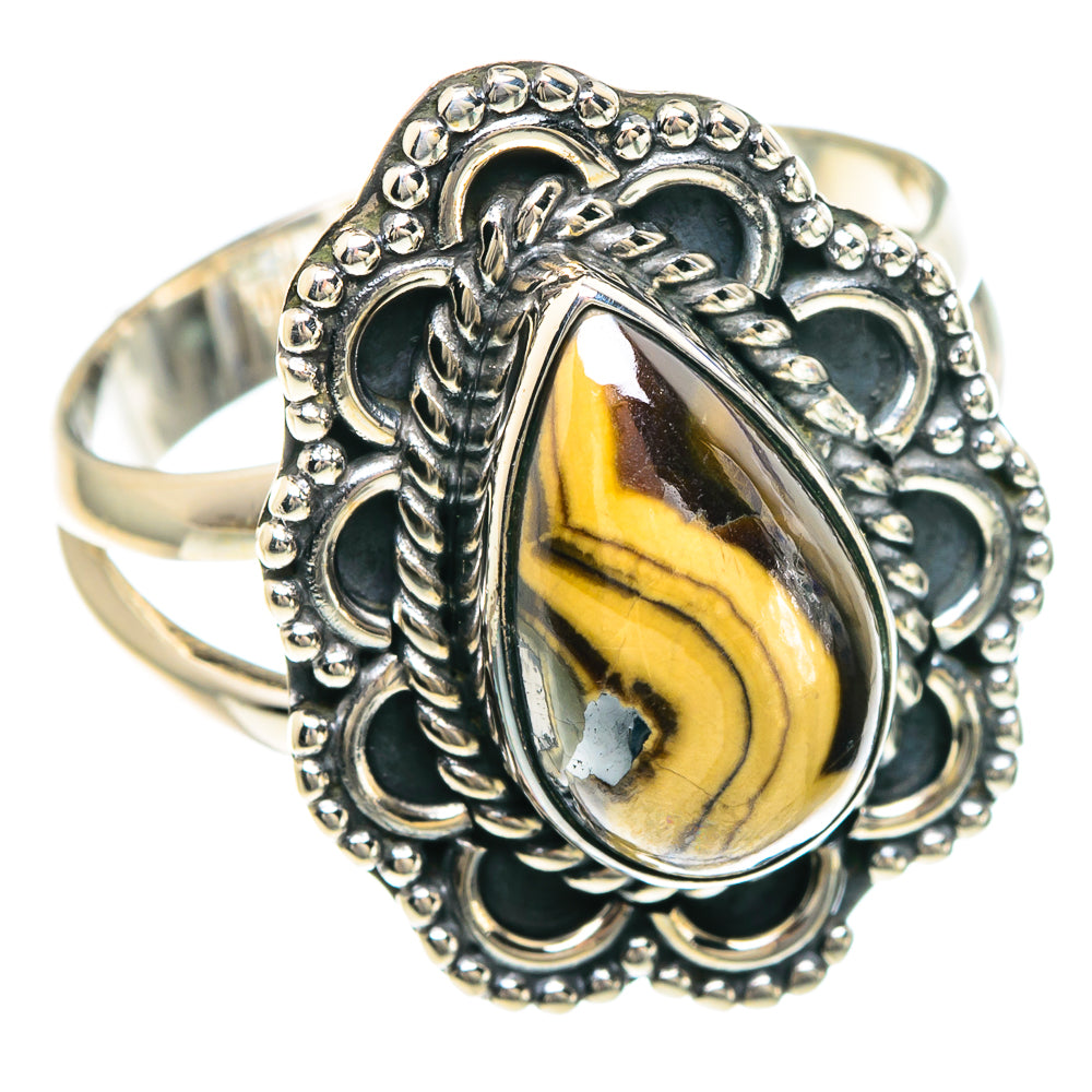 Schalenblende Rings handcrafted by Ana Silver Co - RING92242 - Photo 2