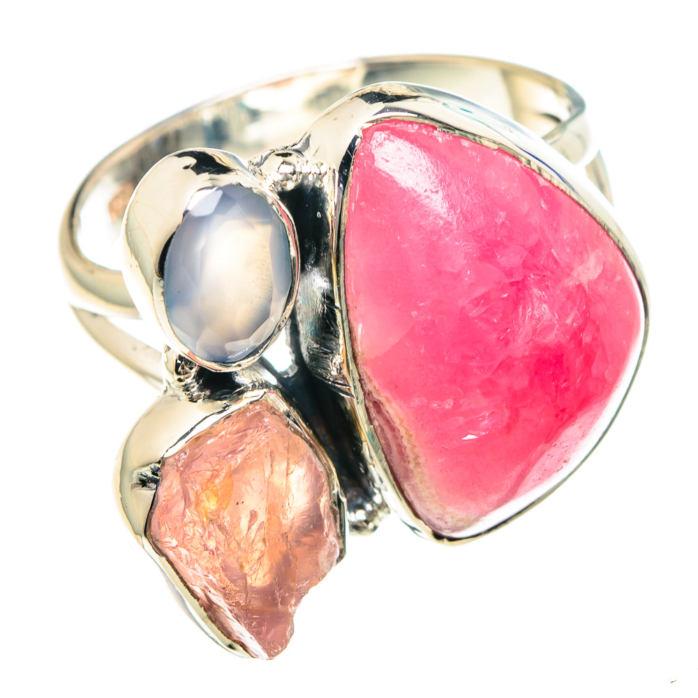 Rhodochrosite Rings handcrafted by Ana Silver Co - RING92246