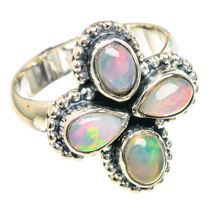 Ethiopian Opal Rings handcrafted by Ana Silver Co - RING92254