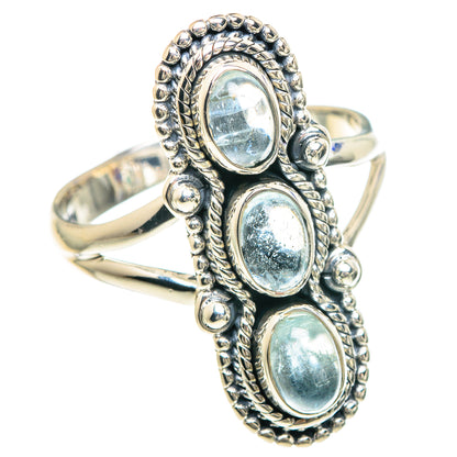 Aquamarine Rings handcrafted by Ana Silver Co - RING92260
