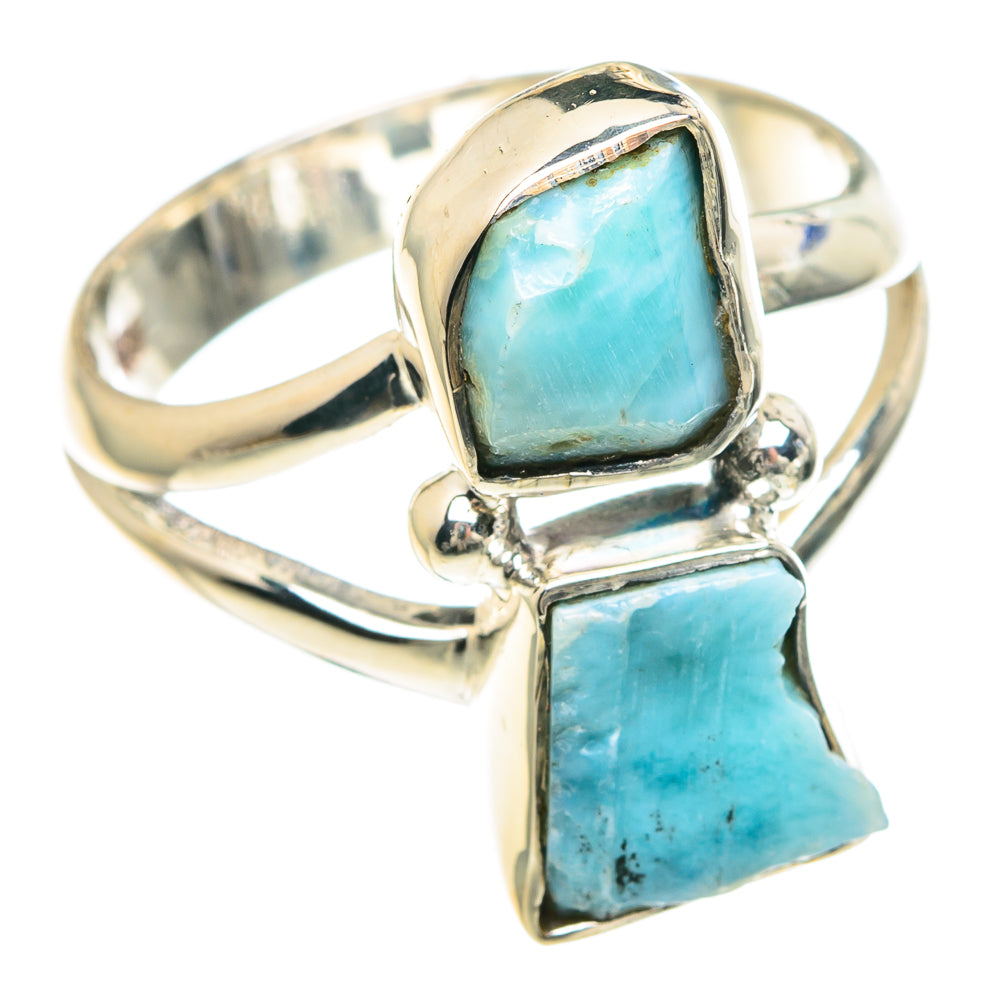 Larimar Rings handcrafted by Ana Silver Co - RING92262